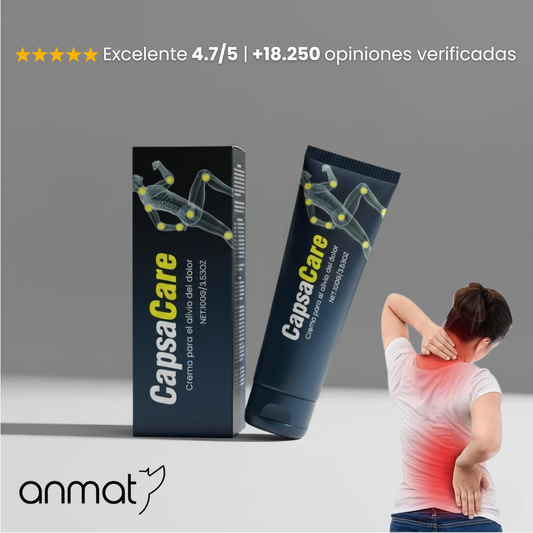 CapsaCare™️ – Crema para el Alivio del Dolor